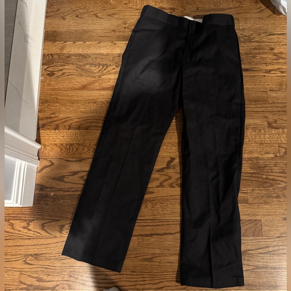 Dickies Men's Classic Black Dress Pants 34x32